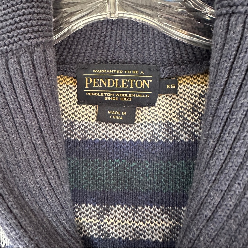 Pendleton Los Lunas Cotton Cardigan, XS - Picture 13 of 14